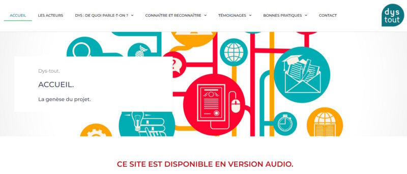 Le site dys-tout.fr à destination des professionnels de la formation pour adultes